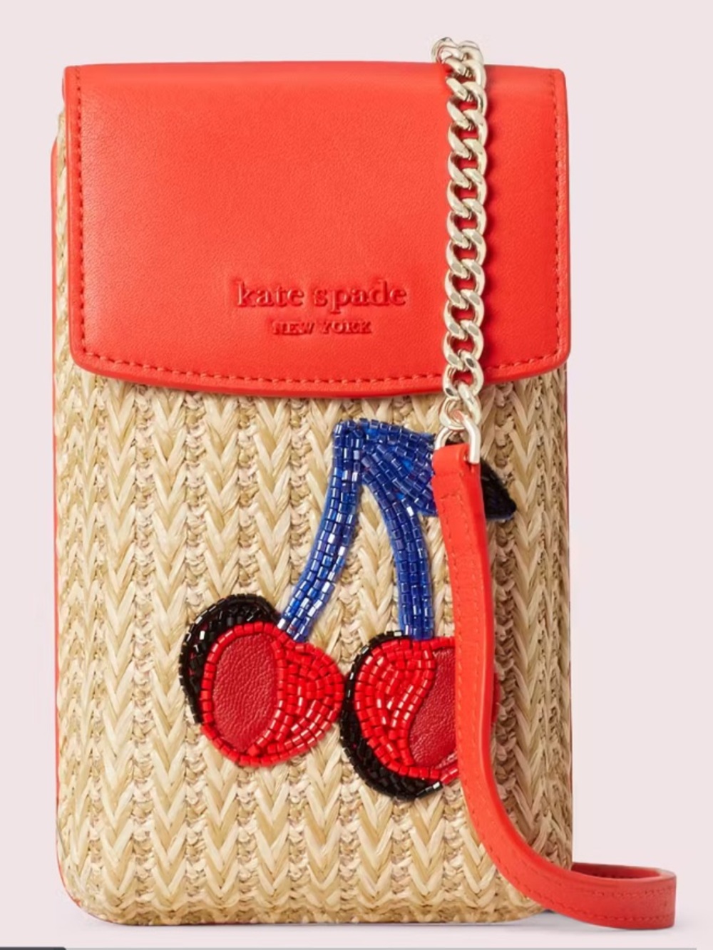 Kate Spade Fruit Novelty North South Phone Crossbody Bag NWOT